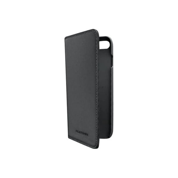 Free Shipping iPhone 8 Wallet Case Black Luxury Real Black Leather Folio Free RFID Blocking Protection UK design Card Holder
